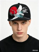 Men Baseball Cap Flat Hats  Embroidery Flat Top Hat Men Women Outdoor Leisure Hip Hop High Street Big Head Plus Size - Image 15