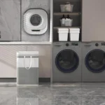 75L Large Laundry bags Baskets with Handles Durable Dirty Clothes Hamper Storage Basket for Home Dorm Hotels Laundry 40*30*60cm - Image 8