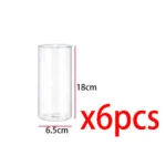 Glass Clear Cylinder Flower Vases for Centerpieces Wedding Decoration,Hurricane Floating Candle Holder for Party Home Decor - Image 7