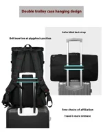 50L 70L Large Capacity Travel Backpack Luggage Sports Training Fitness Independent Shoes Storage Bag Laptop Bags - Image 18