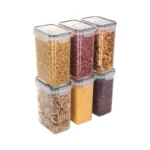 Food Storage Containers with Lids Stackable Treat Box Containers for Kitchen Pantry Organization Containers for Rice Dispenser - Image 13