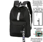 Fashion trend backpack backpack for men and women junior high school high school student bag large capacity korean version of th - Image 7
