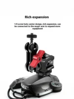 Camera Accessories Three-head Hot And Cold Shoe Base Aluminum Alloy Extension For Camera Cage Rig Variety Of Expansion Interface - Image 18