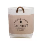 Collapsible Waterproof Clothes Baskets Household Laundry Basket Dirty Fabric Laundry Basket for Bedroom Balcony Laundry Room - Image 10