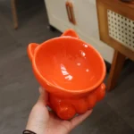 Supplies Drinking Eating Puppy Kitten Protection Cervical Pet Supplies Water Feeder Container Pet Feeding Bowl Cat Food Bowl - Image 2