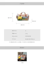 Travel Bag, Duffel Bag Cosmetics Bag, Professional Fitness Bag, Yoga Swimming Training Backpack, Satchel Shoulder Crossbody Tote Bag, Suitable for Men and Women - Image 9