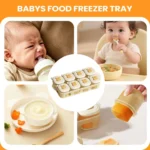 Baby Food Storage Containers Freezer Trays Food Storage Child Broth Container Cooked Food Ice Cubes Trays Freezer Compartments - Image 12