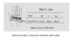 Men Half Finger Genuine Leather Gloves Sheepskin Leather Gloves Outdoor Cycling Driving Motorcycle Gloves Fingerless Gym Mittens - Image 18