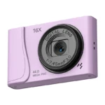 4K Digital Camera  24 Million Pixels Video Camcorder 16x Zoom Compact Cameras Auto Focus for Kids Adult Beginners Photograph - Image 11