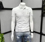 Polo Men's T-shirt Slim Fit Clothes Streetwear Top Embroidery Print With Collar Man Tee Shirts Graphic White Vintage Hot S - Image 21