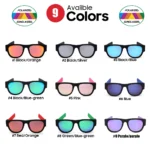 IENJOY Active Sunglasses Foldable Sunglasses Polarized Sunglasses for Men Sports Glasses Driving Cycling Sunglasses Polariod - Image 5