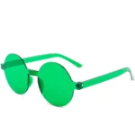 Festival Fashion Sunglasses Circular Sunglasses Trendy Ocean Sunglasses Colorful Sunglasses For Parties Candy-Colored Glasses - Image 18