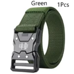 Genuine Tactical Belt Men's Buckle Quick Release Nylon Canvas Military Belt Casual Outdoor Sport Training Braided Waist Belt - Image 8