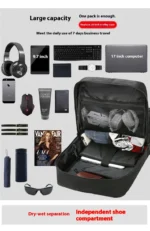 50L 70L Large Capacity Travel Backpack Luggage Sports Training Fitness Independent Shoes Storage Bag Laptop Bags - Image 19