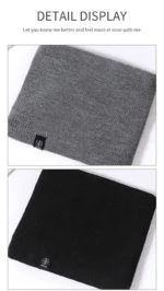 Fashion Women Knitted Scarf Solid Cashmer Like Winter Snood Scarves Lady Warm Thick Unisex Men Neck Scarfs Ring - Image 16