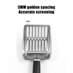Cat Sand Cleaning For Dog Cat Clean Feces Supplies Cat Litter Shovel Pet Cleanning Tool Pet Products Metal Long Handle Scoop - Image 5