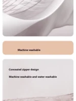 Memory Foam Pillow Ergonomic Support Neck Leg Rest Reading Phone Use Bed Sofa Wedge Shape Pain Relief Comfort - Image 27