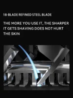 Electric Shaver Men Beard Trimmer Wet Dry Use Dual Blades Razor USB Rechargeable Mini Portable Face Beard Shaver For Home Travel - Image 16
