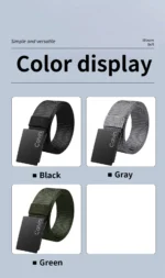 Stylish Men's  Belt - Fashion Belts for Daily Life, Leisure, Party, Festival, Work, and Business Automatic Buckle - Image 12