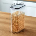 Food Storage Containers with Lids Stackable Treat Box Containers for Kitchen Pantry Organization Containers for Rice Dispenser - Image 10