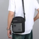 Men Crossbody Bag Single Shoulder Bags Big Capacity Storage Bag Fashion Multi-Pockets Business Crossbody Bags - Image 15