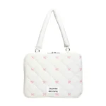Travel Bag 15inch Portable Laptop Bags Bow with Handle Laptop Case Soft Material Cute Notebook Sleeve Travel - Image 8