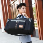 Travel Bag Large Capacity Handbag Portable Outdoor Carry Luggage Convenient Practical Male's Weekend Duffle Bags - Image 29