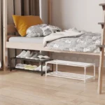 Shoe Rack for Closet,  Adjustable Shoe Rack for Small Space, Small Shoe Organizer for Front Door, Sturdy Metal,Front Door - Image 10