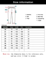 Men's lightweight business casual pants with micro elasticitymen's quick drying pantsnew straight leg office black deep bluepant - Image 9