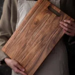 Board Kitchen  Set Square Acacia Wood Solid Wood Simple Cutting Board Cut Steak Household Hardwood Thickened Cutting Board - Image 13