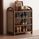 Shoes Organizers Narrow Corridor Shoe Rack Space Saving Storage Shelf Shoe Rack Luxury Designs Sturdy Home Furniture Accessories - Image 3