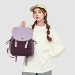Lightweight, Simple, Versatile, Large-Capacity Computer Travel Backpack for Junior High School Students, High School Students, College Students, School Bags for Girls - Image 6