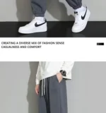 Men's Trousers Casual Trousers Loose Popular Sports Pants Versatile Casual Pants for Boys - Image 20