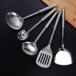 Kitchen Cookware Cooking Utensils Stainless Steel Shovel Soup Spoon Turner Utensils Dinnerware Cooking Tool Kitchen Gadgets - Image 28
