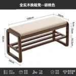 Shoes Organizers Bench Sturdy Shoe Rack Nordic Designs Multifunction Minimalist Shoe Rack Storage Rooms Furniture Accessories - Image 11