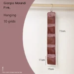 5/10 Pockets Underwear Socks Hanging Organizers Behind Door Storage Wardrobe Hanging Storage Bag Closet Organizer - Image 14