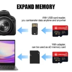 64GB 128GB 512GB Memory Card Micro TF/SD Card SD Cards TF Cards V60 Full HD Ultra for Digital Devices Surveillance Camera - Image 28