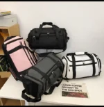 Travel Bag with Logo Large Capacity Short Distance Luggage Bag With Printed Name Custom Fitness Bag Sports Training Bag DIY - Image 24