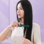 Electric Hot Hair Straighteners Hot Comb And Straightening Brush Heating Straight Curly Negative - Image 5