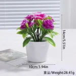 Artificial Plants Bonsai Simulated Tree Potted Fake Flowers Table Porch Potted Ornaments Home Wedding Decor Housewarming Gift - Image 16