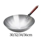Frying Pan Lightweight Portable Cookware Household Multipurpose Iron Omelette Pan with Comfortable Handle Nonstick Skillet