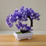 Artificial Plants Bonsai Simulated Tree Potted Fake Flowers Table Porch Potted Ornaments Home Wedding Decor Housewarming Gift - Image 8