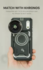 TILTA Khronos  Fisheye Lens 16mm Wide Angle Lens Micro 10x Macro Lens Telephoto Lens Camera Lens T-Mount Lenses for iPhone - Image 20