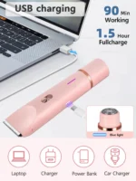 Electric Shaver for Woman Double Head Dual Purpose Female Razor Body Epilator Leg Underarm Bikini Electric Hair Remover Trimmer - Image 13