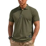 Summer Men's T-shirts Short Sleeve Loose Polo Shirts Casual Hikking Shirt Lightweight T Shirt for Work Athletic Clothes of Man - Image 5