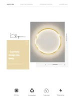 Modern LED Room Decoration Ring Ceiling Light Living Room Bedroom Dining Room Ceiling Lamp Indoor Lighting Decorative Lamps - Image 16