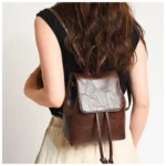 Backpack for Women Fashion Retro Brown Women Shoulder Bags Cute Backpacks Back To School Bags Designer Bags Mochilas De Hombre - Image 10