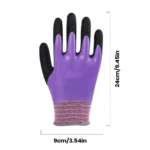 Latex Gloves protective work gloves Safety Work Gloves for Women Work Cleaning Kitchen Cooking Gardening Oven Seafood - Image 7