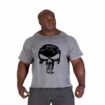 Men's T Shirts Fitness Men Bodybuilding  Shirt Batwing Sleeve Rag shirt Gym Fitness Muscle Running T shirt - Image 33