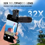 32x Telephoto Mobile Phone Telescope Zoom Lens High-definition Concert Viewing Shooting Equipment Mobile Phone Lenses